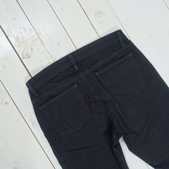 Eileen Fisher Black Skinny Jeans - Picture 3 of 6